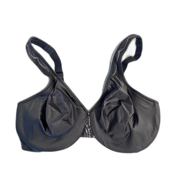 Olga Gray Non Padded Underwire Adjustable Strap Bra Size 38D - Picture 1 of 9